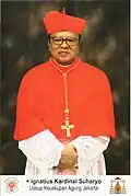 Aartsbisschop Ignatius Suharyo Hardjoatmodjo (1997-2009), kardinaal in 2019