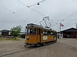 Motorwagen 1 uit Aarhus (bouwjaar 1945).