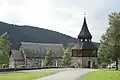 Veldsteenkerk in Åre, Jämtlands län, Zweden