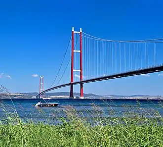 Çanakkale 1915-brug in december 2024