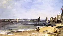Manet: Arcachon, beau temps, 1871