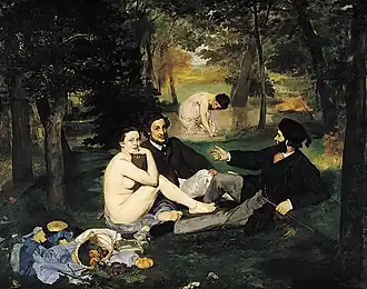 Manet - Le Déjeuner sur l'herbe - 1863