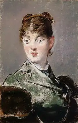 Portret van Mme Guillemet Édouard Manet, 1881