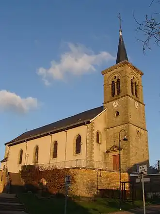 Kerk in Bambiderstroff / Baumbiedersdorf