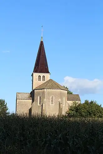 De kerk van Dommartin