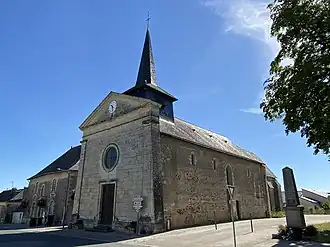 De kerk van Vauchrétien