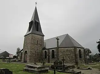 De Johannes-de-Doperkerk van Le Mesnil-Tôve
