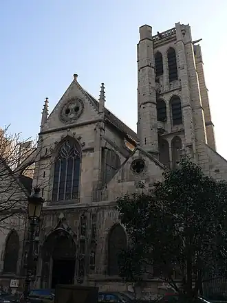 Façade van de kerk