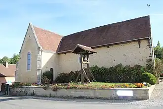 De kerk van Saint-Rigomer-des-Bois