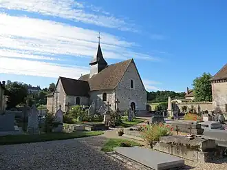 De kerk van Porte-Joie