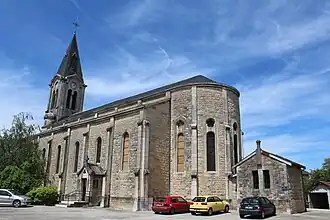 De kerk van Cras-sur-Reyssouze