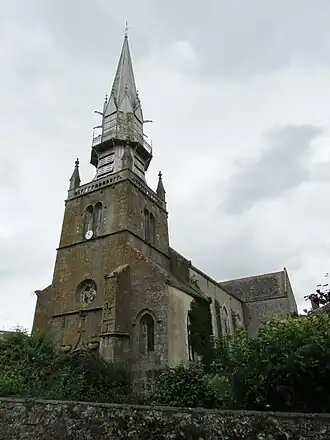 De kerk van Saint-Clémentin