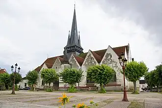 De kerk van Saint-André-les-Vergers