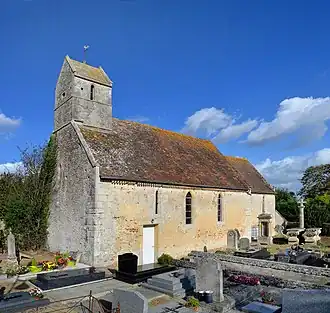 De kerk van Conteville