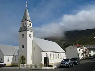 Het kerkje van Ólafsfjörður