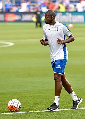 García in 2015 als speler van Honduras