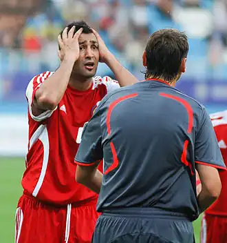 Óscar Sonejee als speler van Andorra