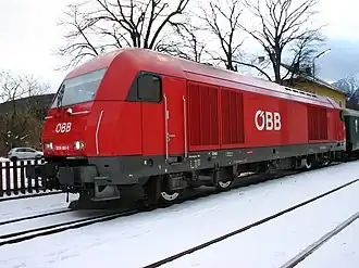 ÖBB 2016&nbsp;061-0 (ER&nbsp;20&nbsp;BU) te Puchberg am Schneeberg