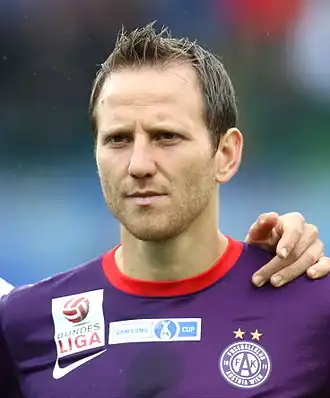 Jun in 2013 als speler van Austria Wien