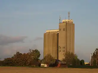 Silo bij Klagstorp