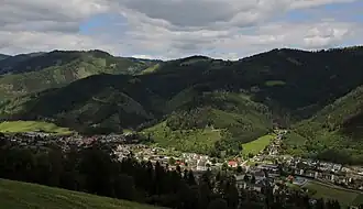 Uitzicht op Übelbach