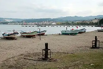 Het strand bij Ünye
