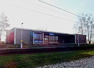 Spoorweghalte Čelčice