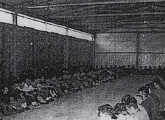 Serven uit de regio Konjic in het gevangenenkamp Čelebići. Foto vrijgegeven door het Joegoslavië-tribunaal.