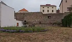 Sculptuur bij de Sokolská