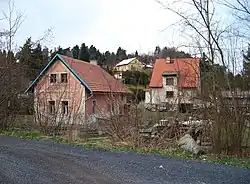 Huizen in het dorp (2013)