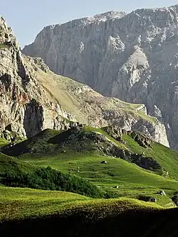 Rotsformaties bij Qusar