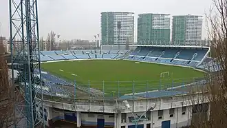 Het stadion in 2011, na de sluiting