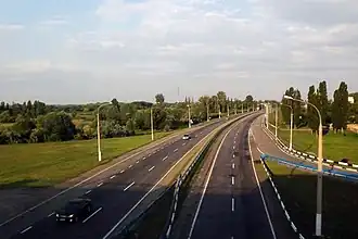 De M17 in Oblast Cherson