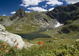 Bliznaka. Het grootste van de "Zeven Rila-meren"