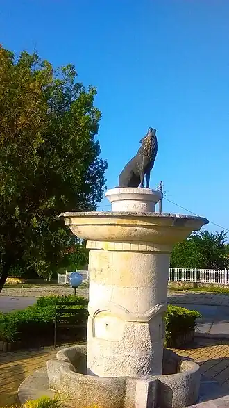 Standbeeld in Valtsji Dol