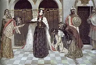 Terugkeer van koningin Isabella