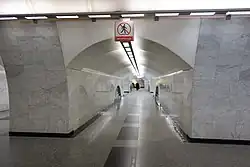 De overstaptunnels naar Tsjistyje Proedy