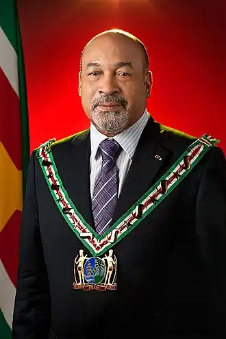 Bouterse in 2010