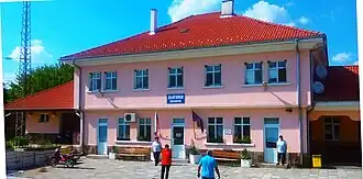 Het treinstation van Dalgopol