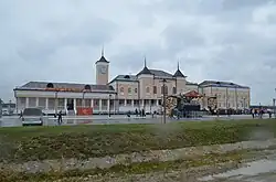 Spoorzijde van het station (2018)