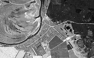 Luchtfoto van Karyzj (1972)