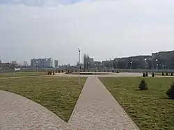 Een park in Boryspil