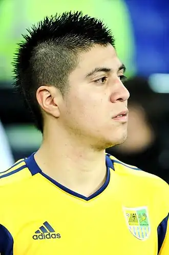 Cristaldo in 2011 als speler van Metalist Charkiv