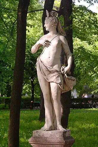 Sculptuur Aura in Sint-Petersburg