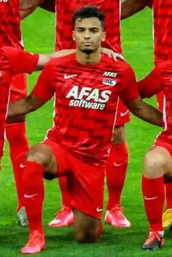 Wijndal met AZ Alkmaar in 2020