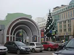 Het zuidelijk toegangsgebouw