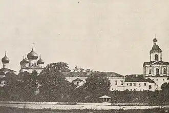 Het klooster in de 19e eeuw