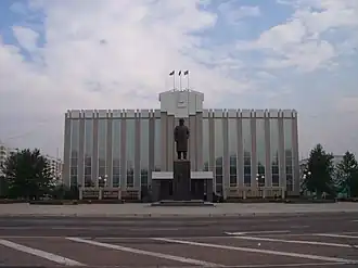 Leninplein in Nerjoengri