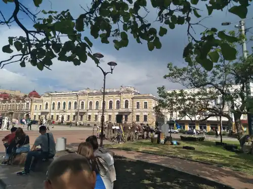 Een militaire band concerteert, 2023