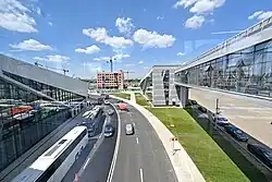 De westelijke toegang